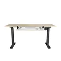โต๊ะ120*60cm.+ ที่วางคีย์บอร์ด XL - Oak/Black