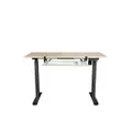 โต๊ะ120*60cm.+ ที่วางคีย์บอร์ด XL - Oak/Black