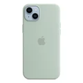 เคสซิลิโคนสำหรับ iPhone 14 พร้อม MagSafe (สี Succulent) รุ่น MPT13FE/A