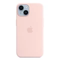 เคสซิลิโคนสำหรับ iPhone 14 Plus พร้อม MagSafe (สี Chalk Pink) รุ่น MPT73FE/A