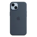 เคสซิลิโคนสำหรับ iPhone 14 Plus พร้อม MagSafe (Storm Blue) รุ่น MPT53FE/A
