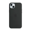 เคสซิลิโคนสำหรับ iPhone 15 Plus พร้อม MagSafe (สีดำ)