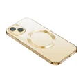 Glossy Series เคสใสพร้อม MagSafe สำหรับ iPhone 14 (สีทอง)