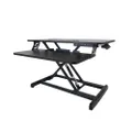 ERGONOZ Standing Desk Converter โต๊ะปรับระดับ เคลื่อนย้ายได้ ปรับความสูงได้ ด้วยระบบ Gas spring hovering สีดำ