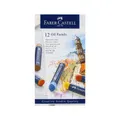 สีเทียน 12 สี Faber-Castell Oil Pastel