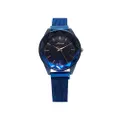 นาฬิกาข้อมือ Mishali รุ่น MI18010 E สีน้ำเงิน สายสแตนเลสสตีล