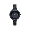 นาฬิกาข้อมือ Mishali รุ่น MI18027 D สีดำ สายสแตนเลสสตีล