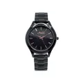นาฬิกาข้อมือ Mishali รุ่น MI13507 A สีดำ สายสแตนเลสสตีล