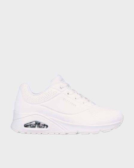 Skechers Womens Uno - Stand On Air White