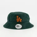 New Era LA Dodgers Bucket Hat Dark Green