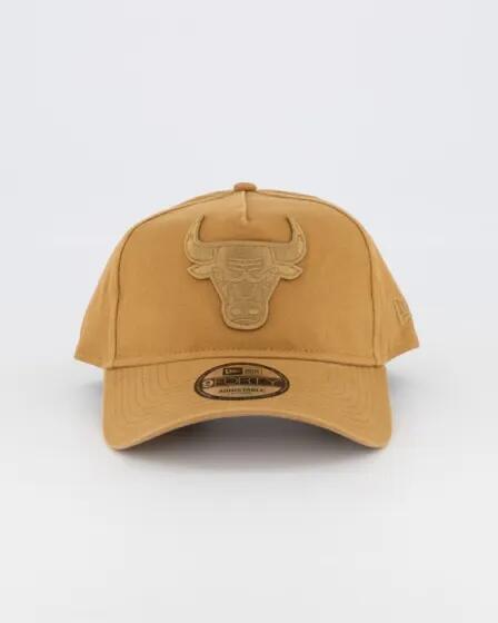 New Era Chicago Bulls 9FORTY A-Frame Cap Med Beige
