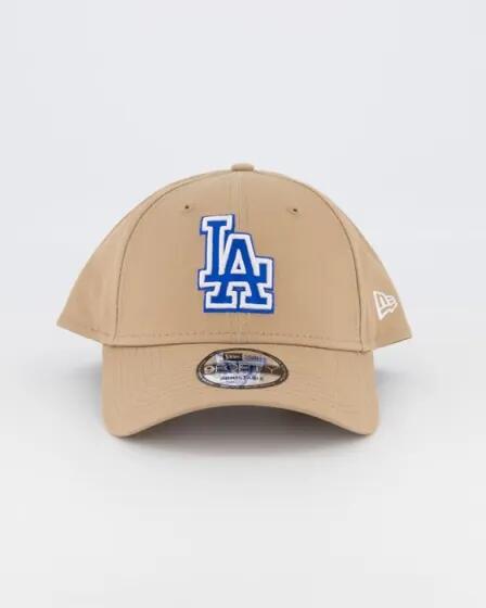 New Era LA Dodgers 9FORTY Cap Light Beige