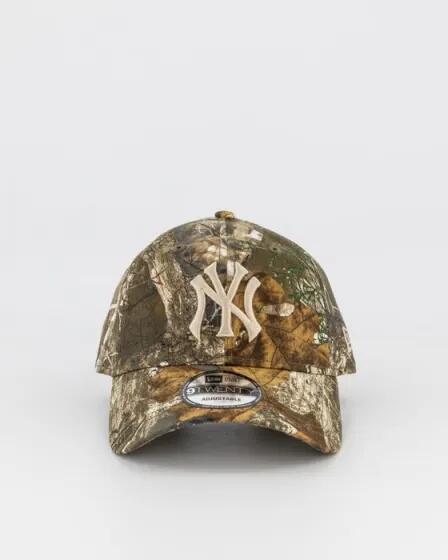 New Era NY Yankees 9TWENTY Realtree Cap Beige