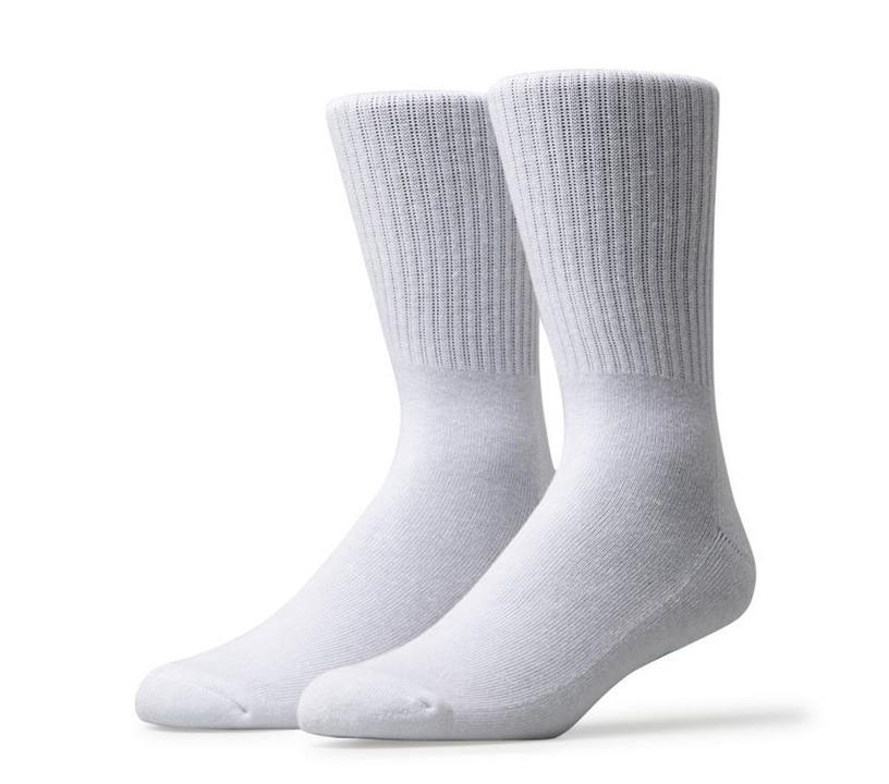 Platypus Socks Platypus Crew Socks 3 PK (7-9) White