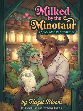 Milked by the Minotaur: A Sweet & Steamy Monster Romanc: Briarglen, #2