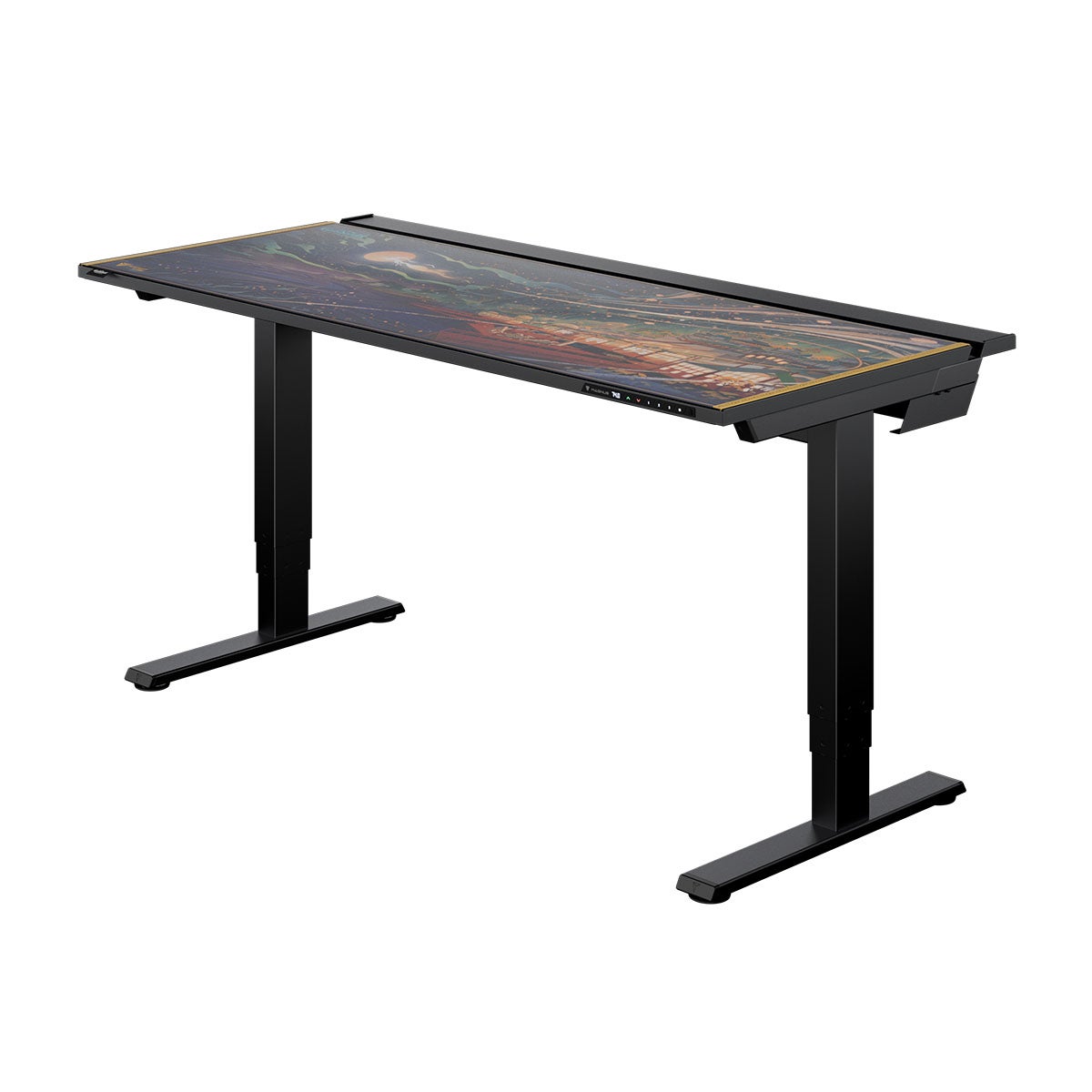 MAGNUS Pro Genshin Impact Liyue Standing Desk Bundle + MAGPAD™ Desk Mat - Secretlab Sit-to-Stand, Height Adjustable Desk for Office and Gaming