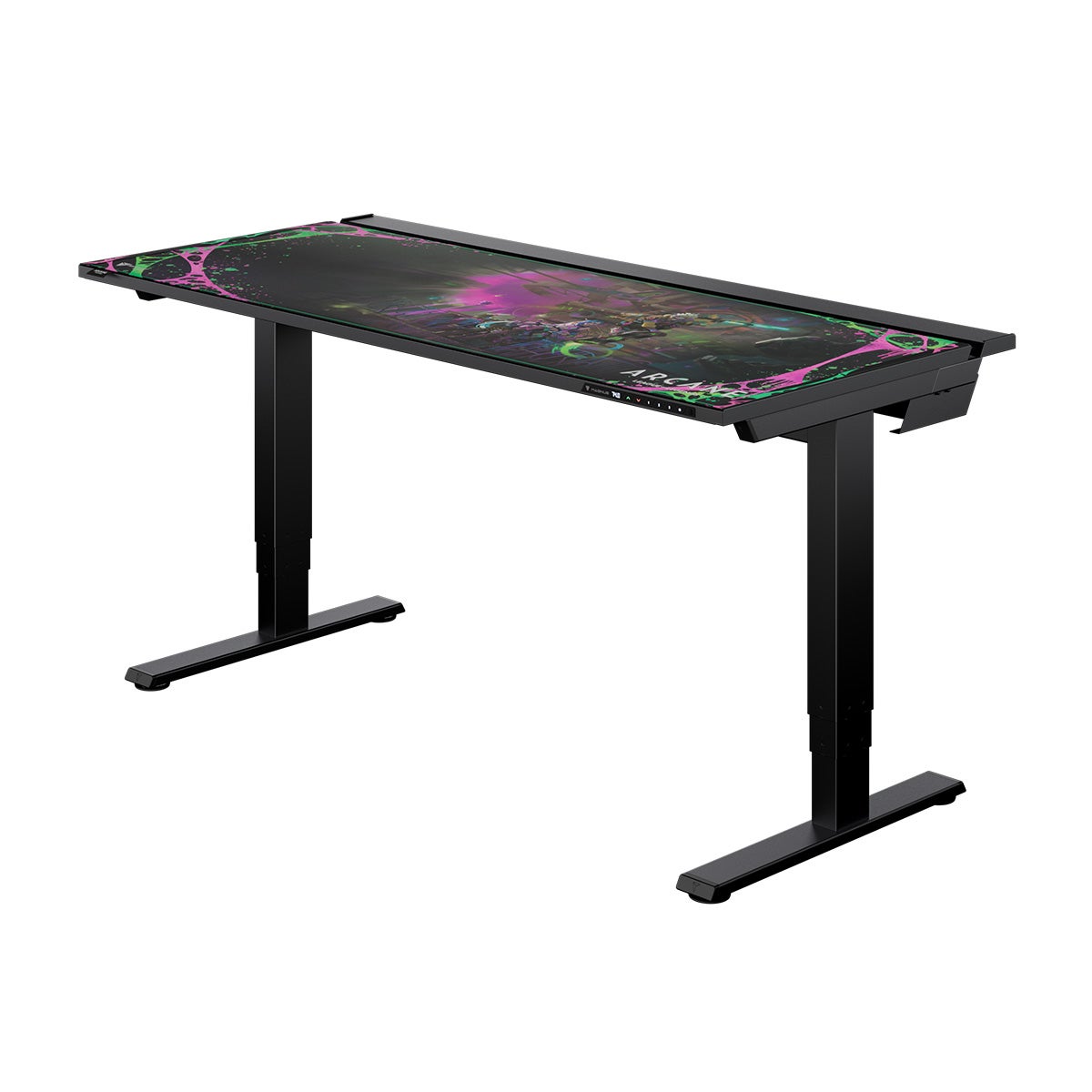 MAGNUS Pro XL Arcane Standing Desk Bundle + MAGPAD™ Desk Mat - Secretlab Sit-to-Stand, Height Adjustable Desk for Office and Gaming