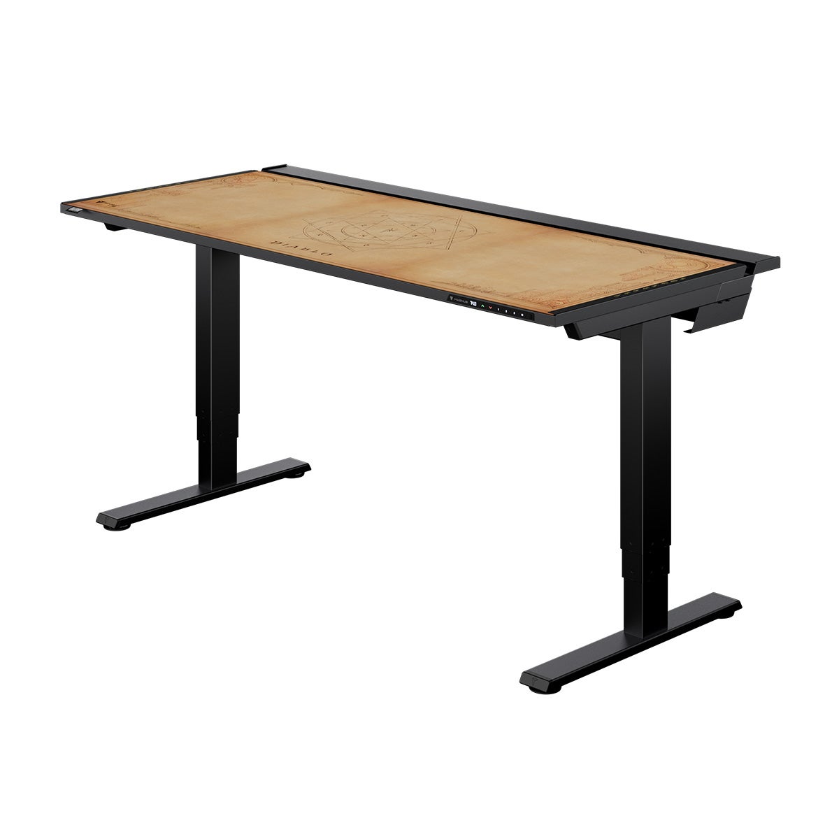 Secretlab MAGNUS Pro XL Sit-to-Stand Metal Desk - Diablo - 1.7m (70") XL - Integrated Power Column & Cable Management