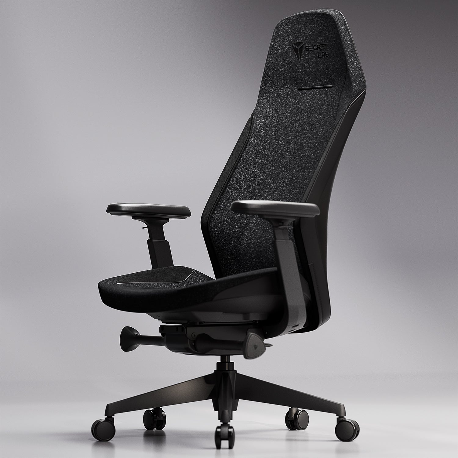 Secretlab ATLAS™ Task/Office Chair - BLACK³+ - Large - RE-CURVE™ Backrest - SoftWeave™ Plus Fabric