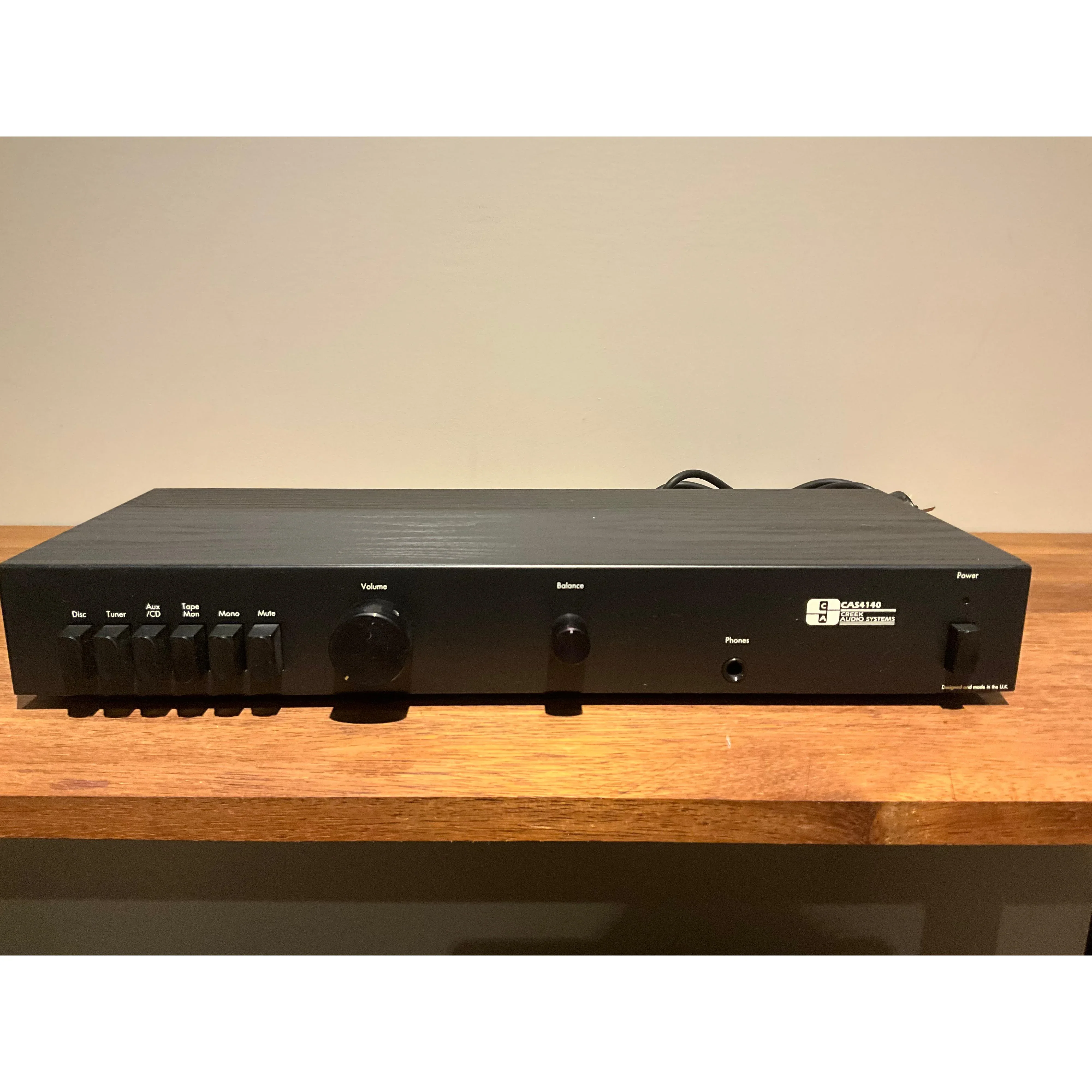 Creek Audio CAS 4140 Integrated amplifier, black, Pre Loved