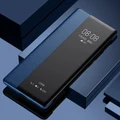 OnePlus 10 Pro Smart View Flip Case-Blue