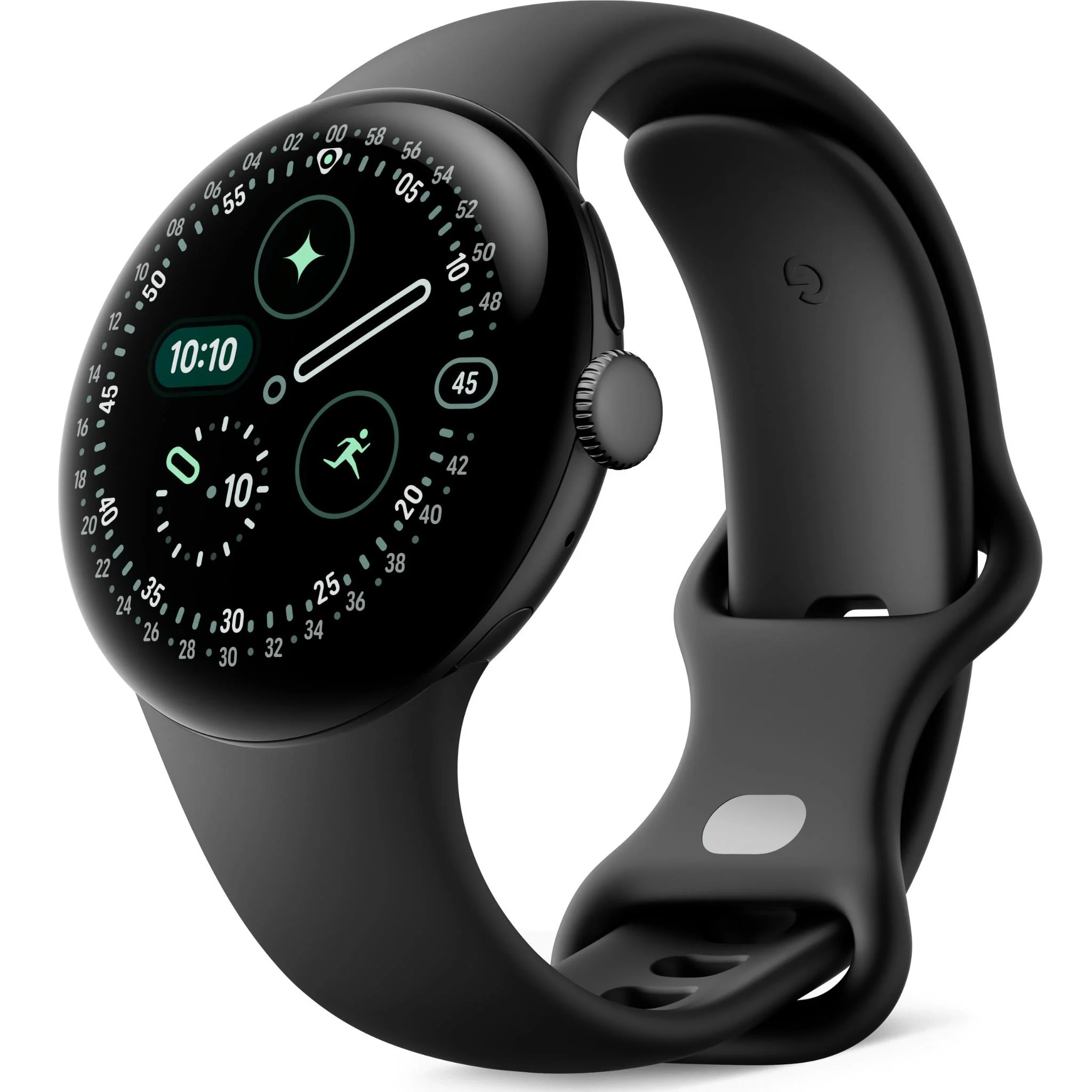 Google Pixel Watch 4 41mm Bluetooth/WiFi Smart Watch-Matte Black