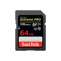 SanDisk Extreme Pro SDXC Class 10 UHS-I U3 V30 170/90MB/s 64GB