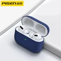 PISEN Airpods Pro Liquid Silicone Protective Case-Navy