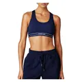 Women's Say My Name Sports Bra (High Support), Blue / 10