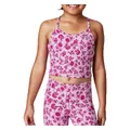 Girl's Bare Fit Crop Tank, Pink / 10