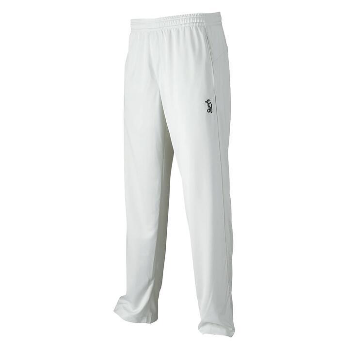 Junior's Pro Active Cricket Pants, White / 16