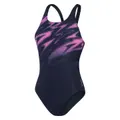Women's Hyperboom Placement Muscleback One Piece, Blue / 10