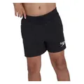 Boy's Essential 13 Inch Watershort Swim Shorts, Black / L