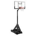 Momentous EZ Assembly 54 Inch Acrylic Portable Basketball System