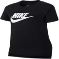 Girl's Sportswear T-Shirt, Black / S