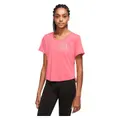 Women's One Graphic Short-Sleeve Crop Top, Pink / M