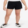 One Big Kid's Girls Dri-Fit High-Waisted Woven Training Shorts, Black / M