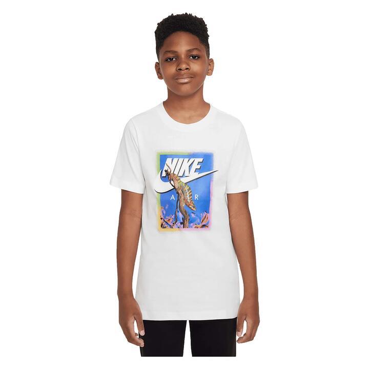 Boy's Sportswear T-Shirt, White / L
