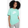 Girl's Sportswear T-Shirt, Green / M