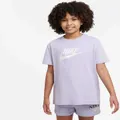 Girl's Sportswear T-Shirt, Purple / XL