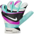 Match Goalie Gloves, Black / 6