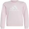 Girl's Essentials Big Logo Cotton Sweatshirt, Pink / 11-12