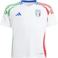 Junior's Italy 2024 Away Soccer Jersey, White / 11-12
