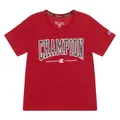 Junior's Graphic Short Sleeve Tee, Red / 10