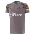 Men's NRL Penrith Panthers 2024 Grey Training T-Shirt, Grey / L