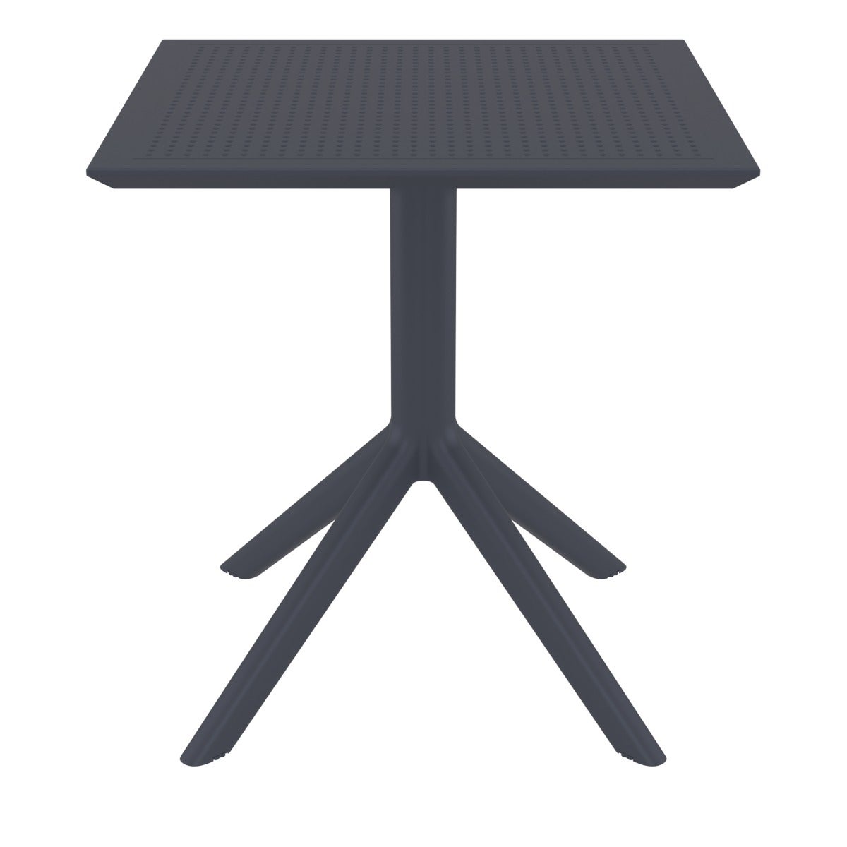 Grey Siesta Sky Table by Siesta 70 x 70 - European Made