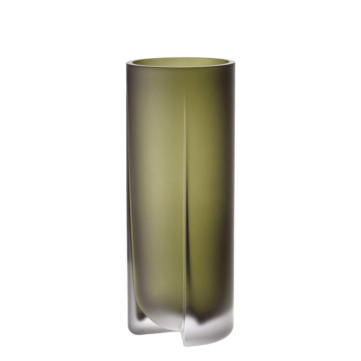 Iittala Kuru Vase Frosted 25cm Moss