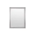 Traditional Silver Mirror - Wall Mounted - 99 cm x 69 cm