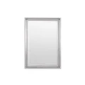 Traditional Silver Mirror - Wall Mounted - 99 cm x 69 cm