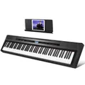 Donner DEP-20 Portable Keyboard Piano 88-Key Weighted with Sustain Pedal - Piano